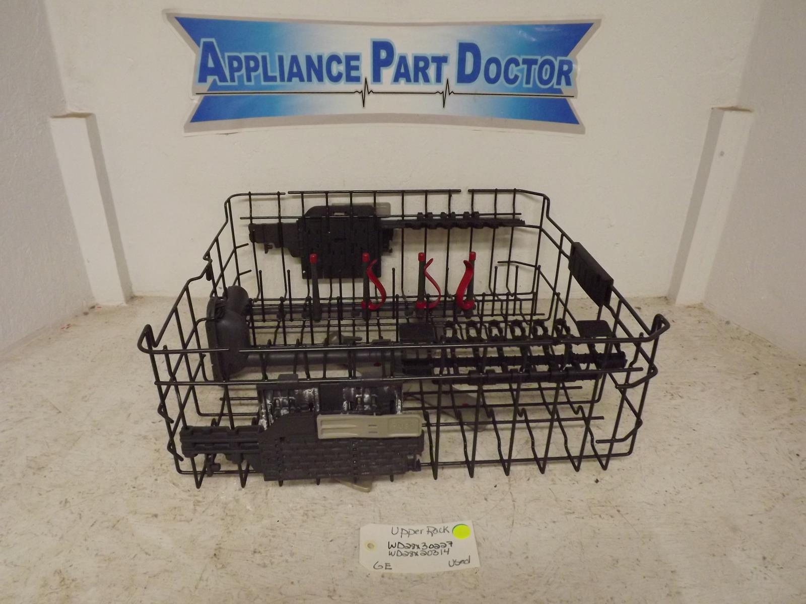 GE Dishwasher WD28X30227 WD28X20314 Upper Rack Used GE Dishwasher WD28X30227 WD28X20314 Upper Rack Used